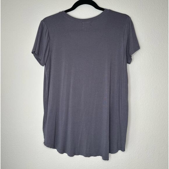 PROJECT SOCIAL T Womens Horoscope Short Sleeve Slub T-Shirt Grey Size Small - Picture 3 of 6